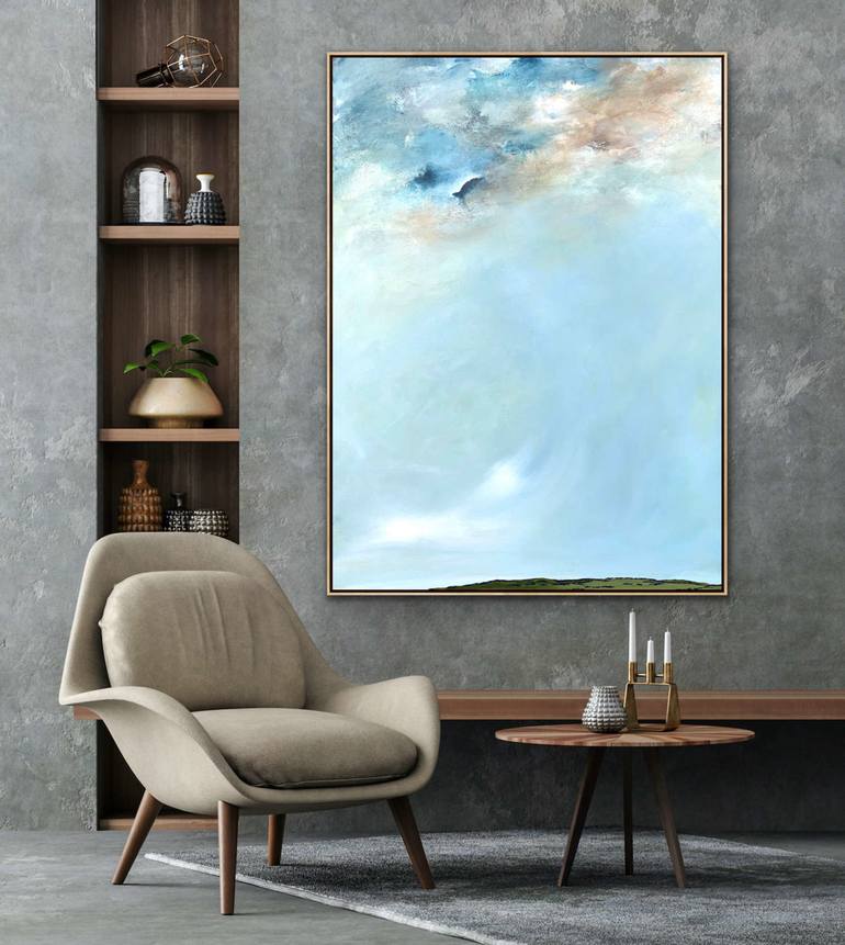 Original Abstract Landscape Painting by Tania Chanter