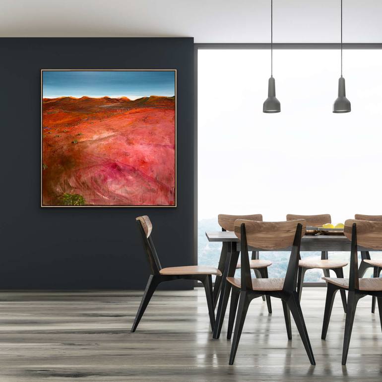 Original Abstract Landscape Painting by Tania Chanter