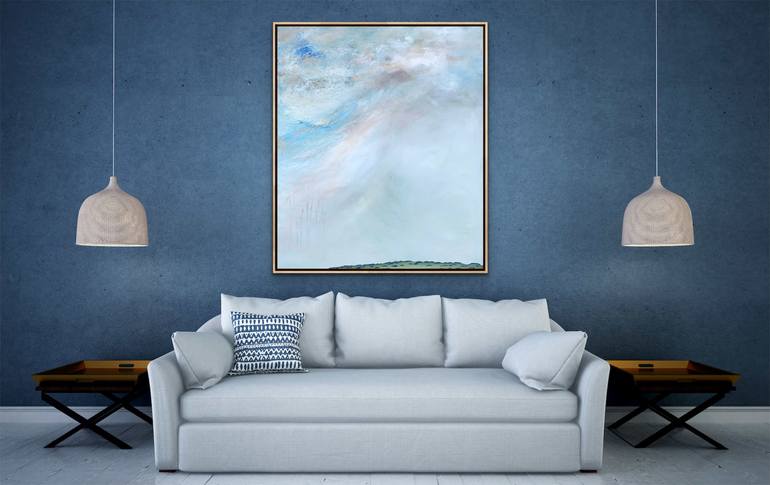 Original Abstract Landscape Painting by Tania Chanter