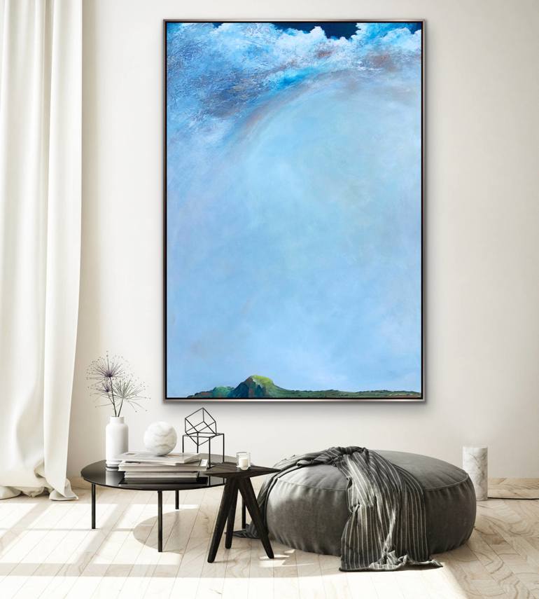 Original Abstract Landscape Painting by Tania Chanter