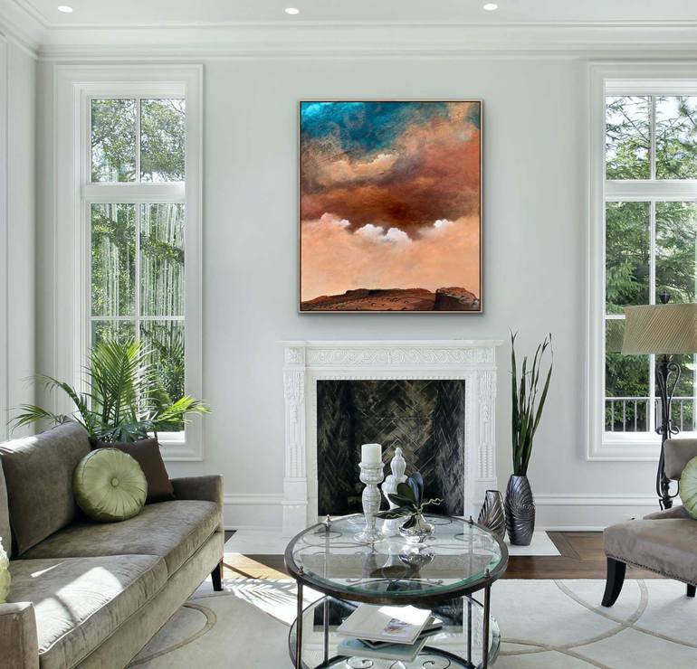 Original Abstract Landscape Painting by Tania Chanter