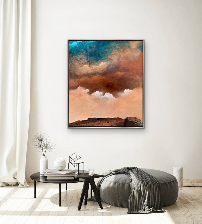 Original Abstract Landscape Painting by Tania Chanter