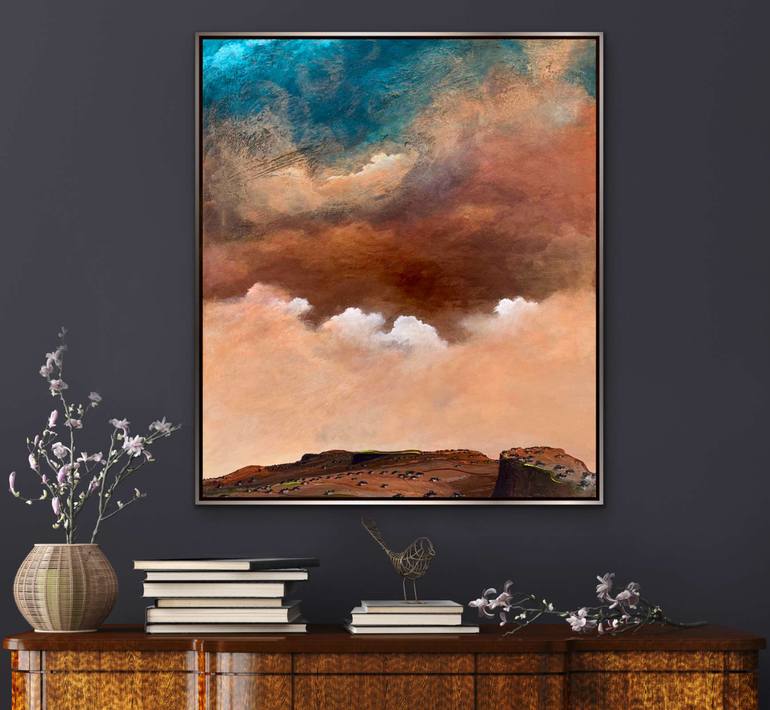 Original Abstract Landscape Painting by Tania Chanter