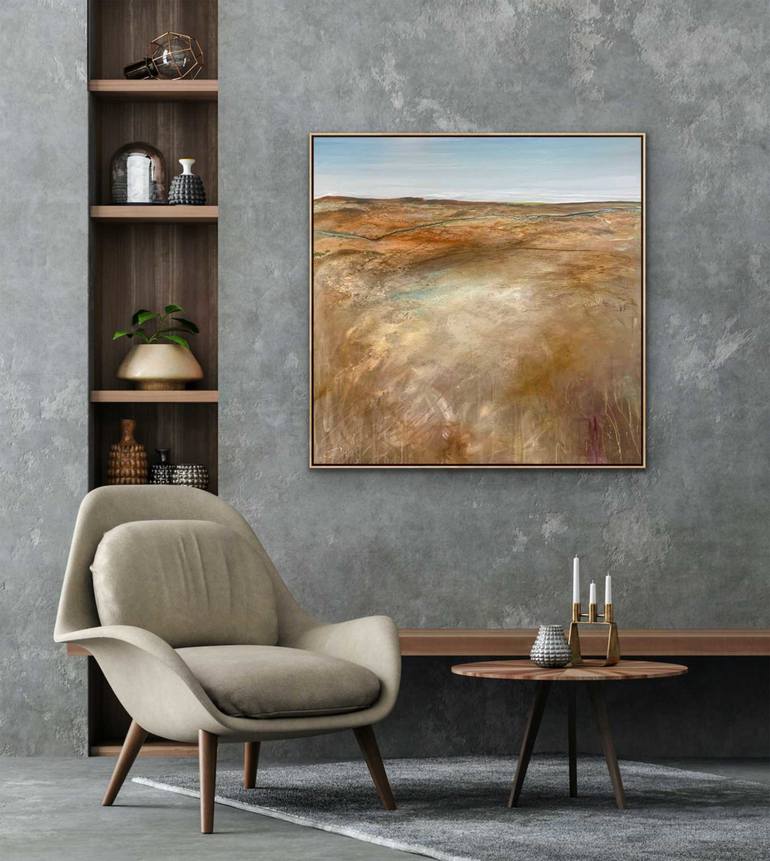 Original Abstract Landscape Painting by Tania Chanter