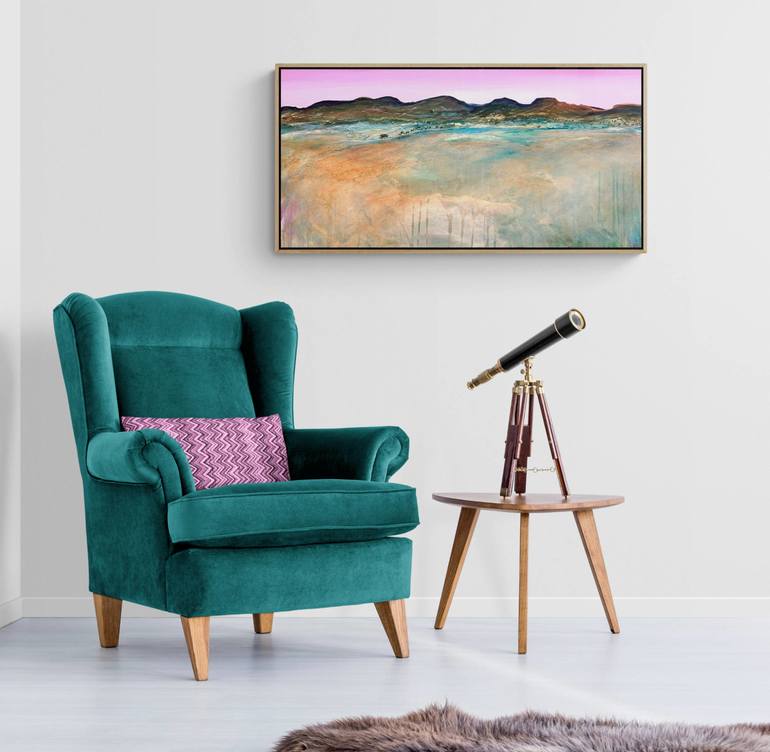 Original Abstract Landscape Painting by Tania Chanter