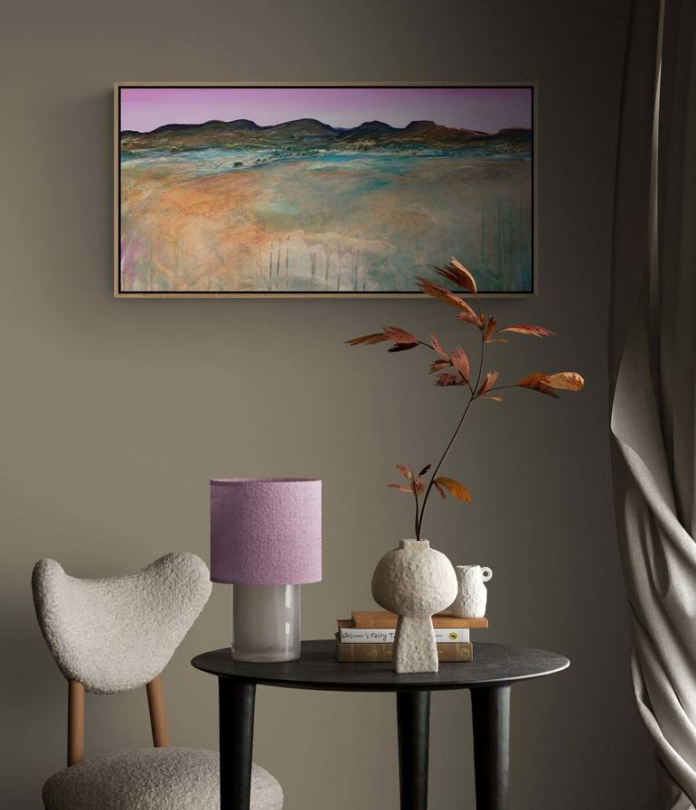 Original Abstract Landscape Painting by Tania Chanter