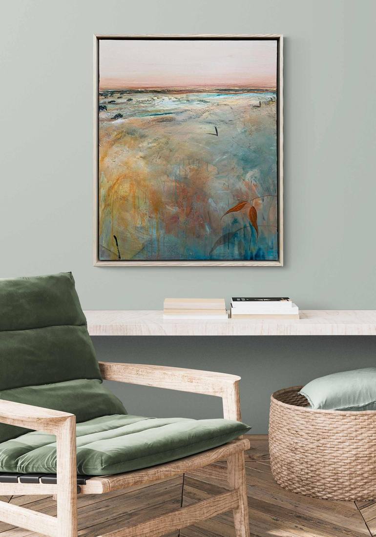 Original Abstract Landscape Painting by Tania Chanter