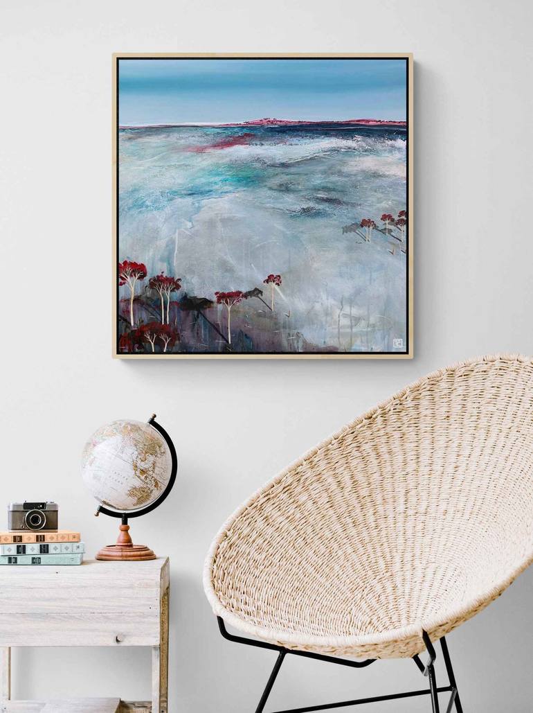 Original Abstract Landscape Painting by Tania Chanter