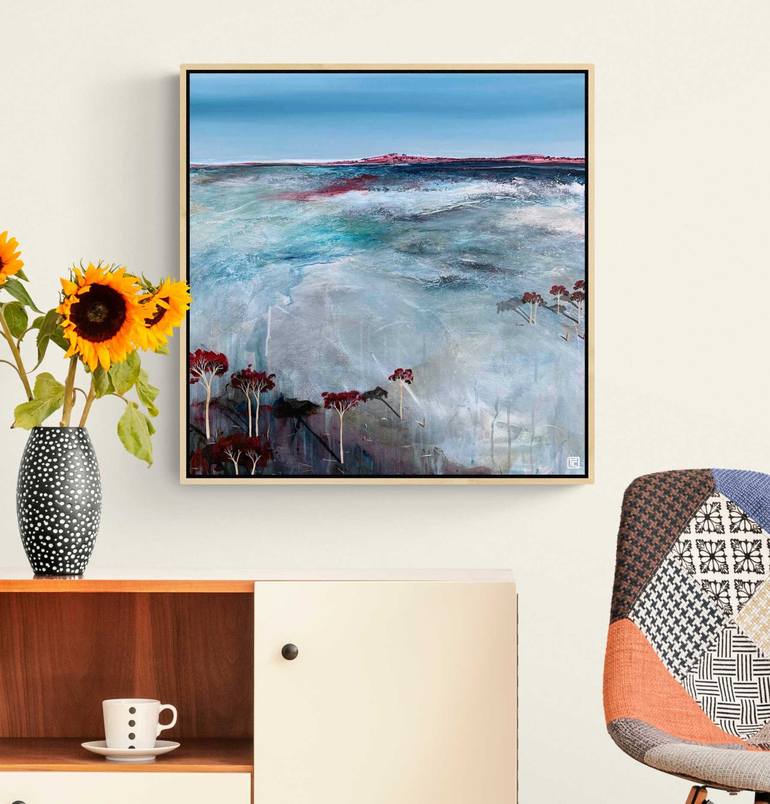 Original Abstract Landscape Painting by Tania Chanter