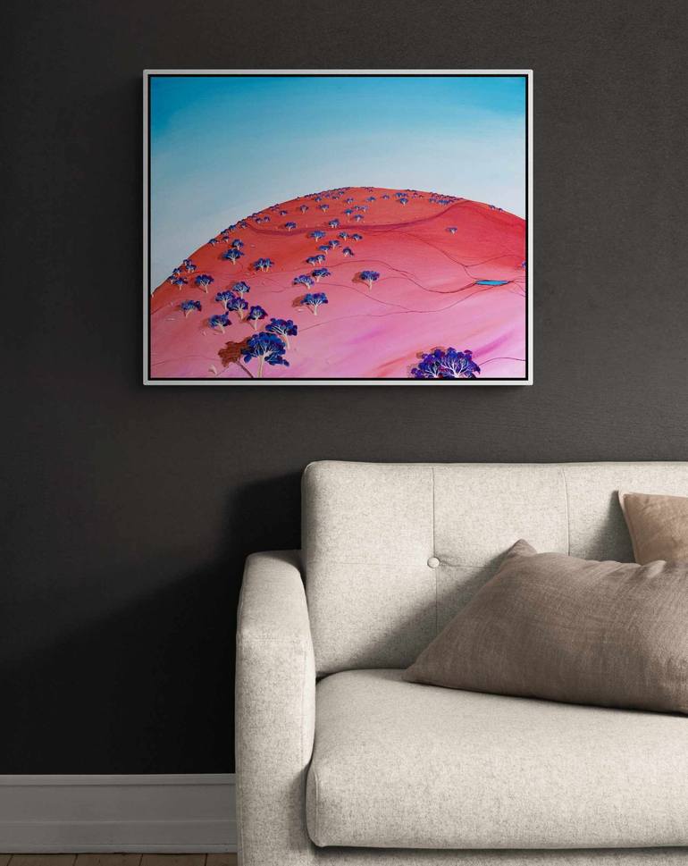 Original Abstract Landscape Painting by Tania Chanter