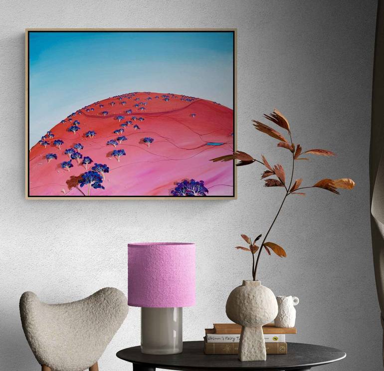 Original Abstract Landscape Painting by Tania Chanter