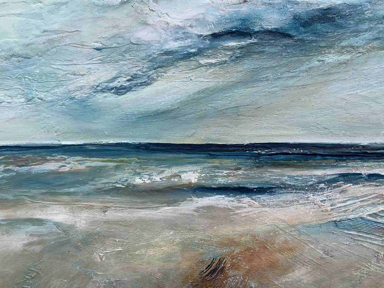 Original Abstract Seascape Painting by Tania Chanter