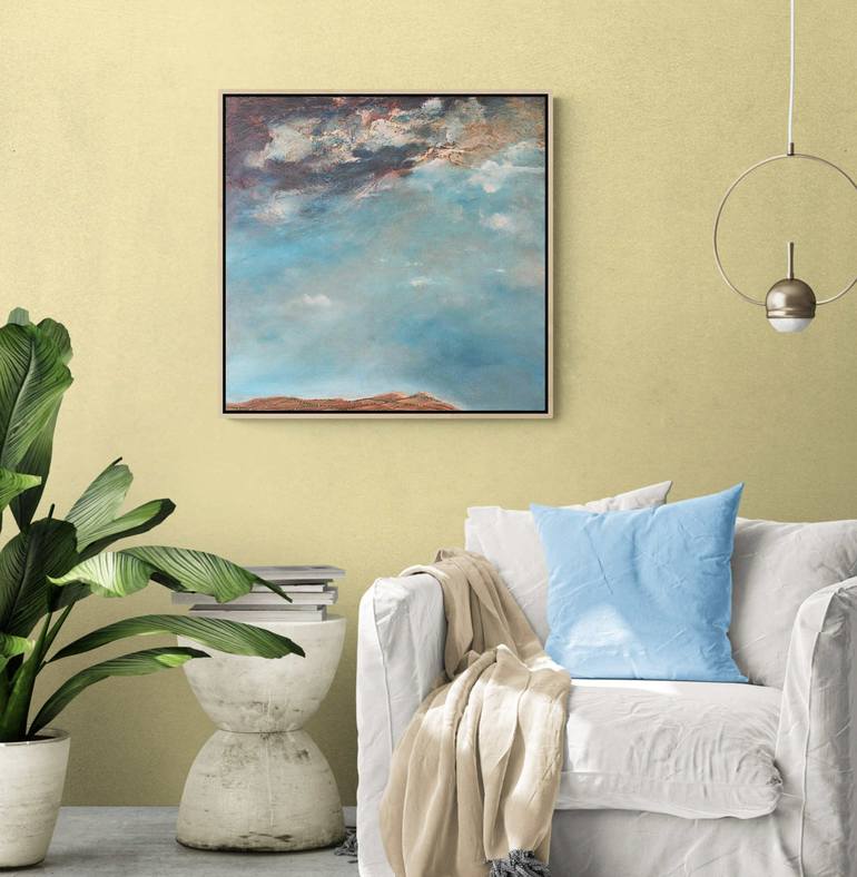 Original Abstract Landscape Painting by Tania Chanter