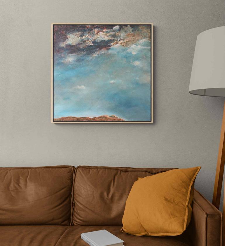 Original Abstract Landscape Painting by Tania Chanter