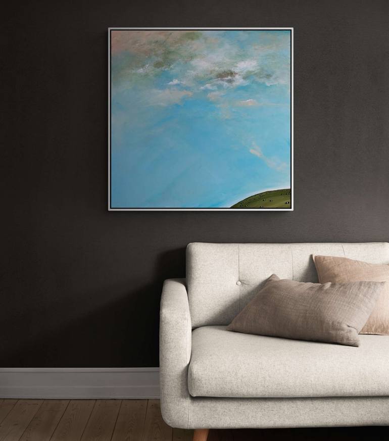 Original Abstract Landscape Painting by Tania Chanter