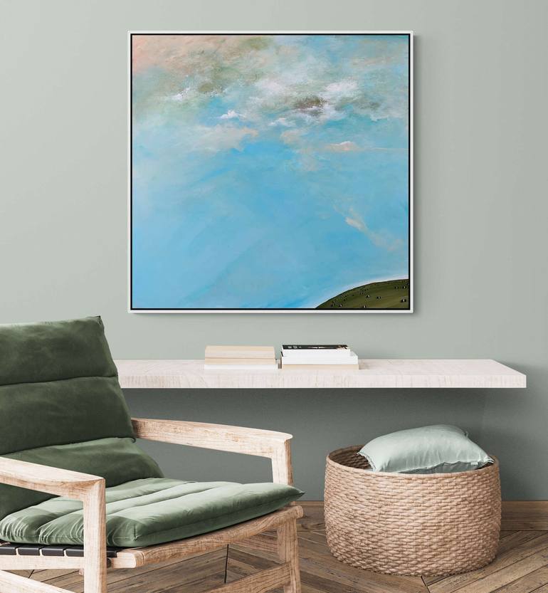 Original Abstract Landscape Painting by Tania Chanter