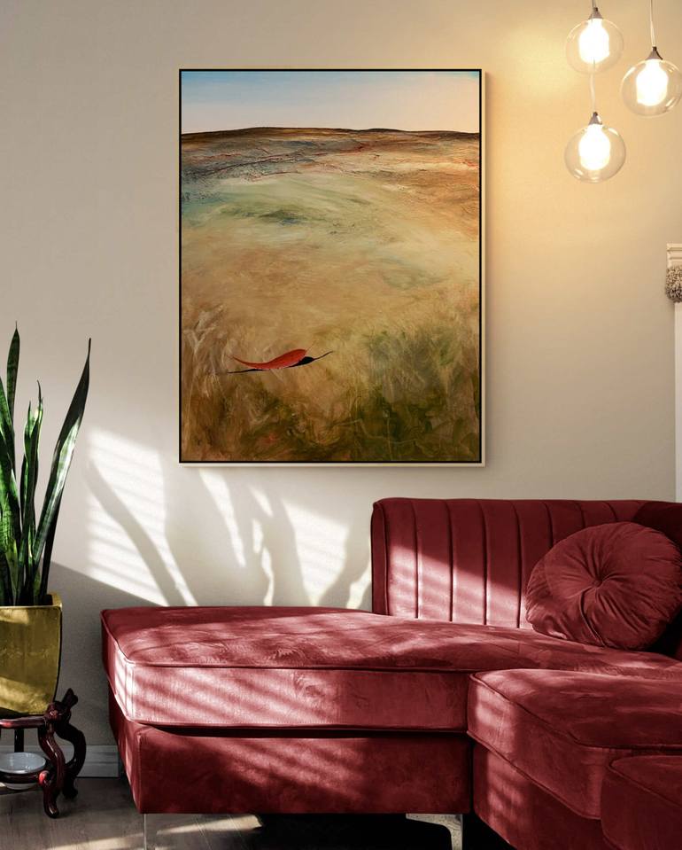 Original Abstract Landscape Painting by Tania Chanter