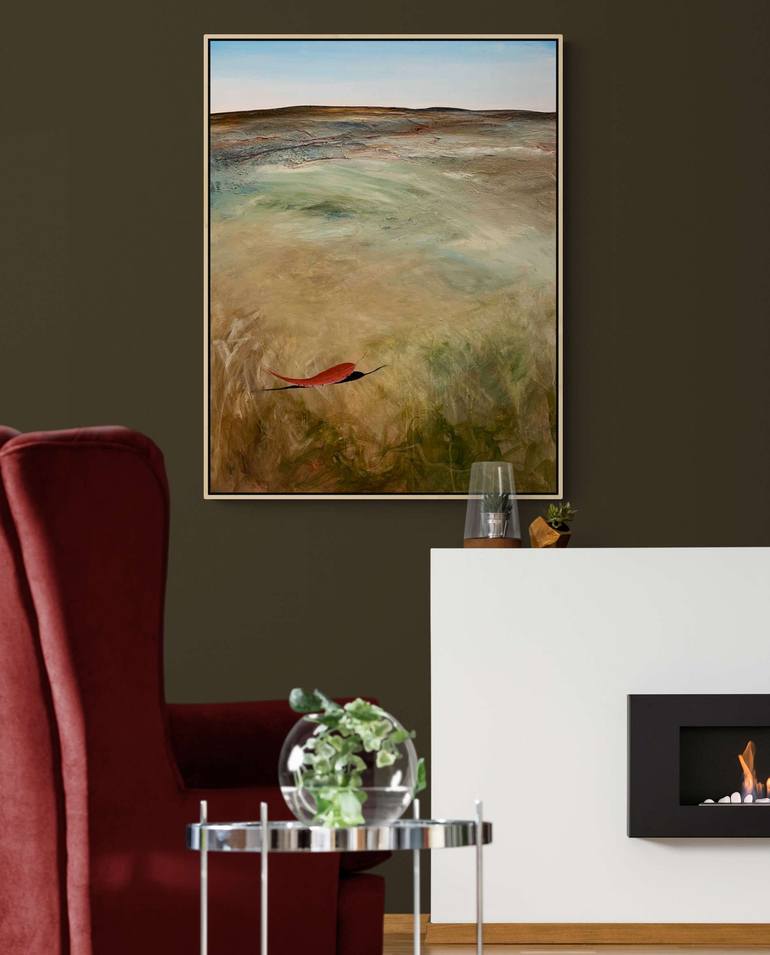 Original Abstract Landscape Painting by Tania Chanter