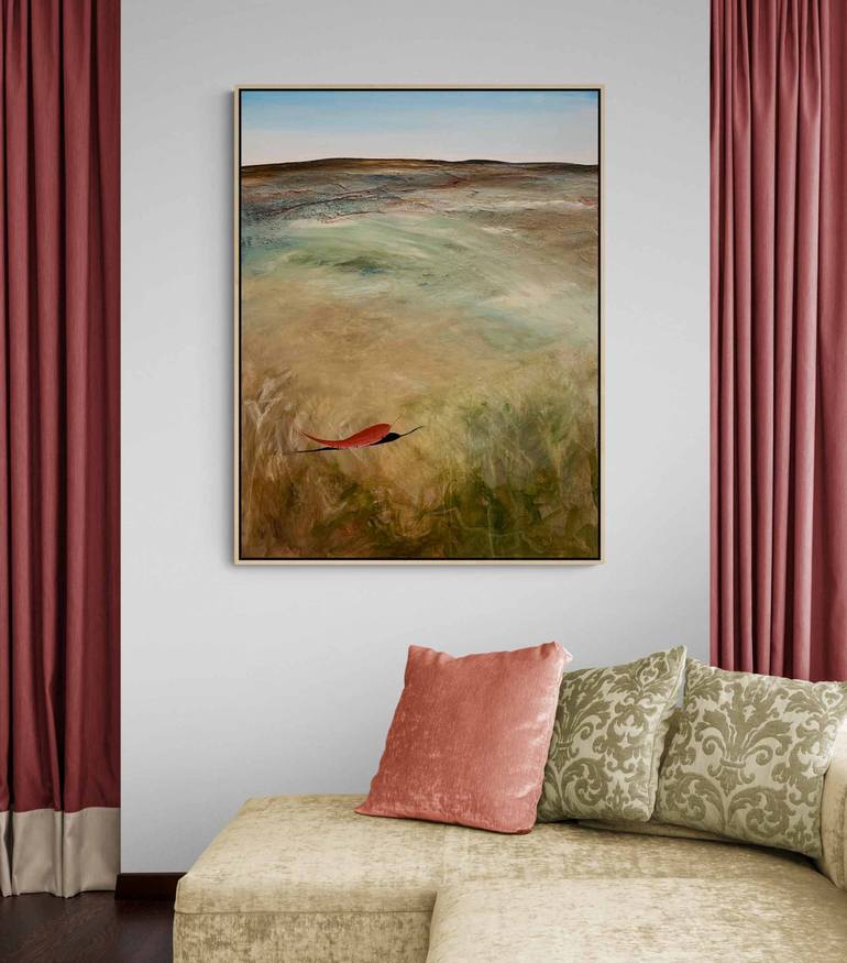 Original Abstract Landscape Painting by Tania Chanter