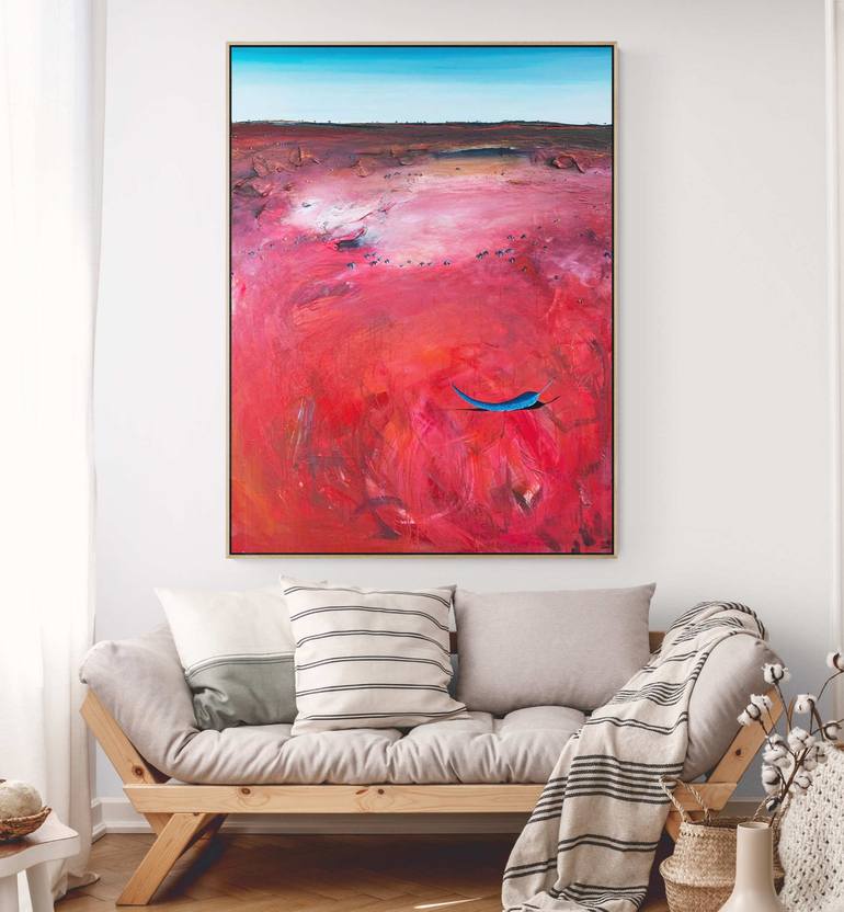 Original Abstract Landscape Painting by Tania Chanter