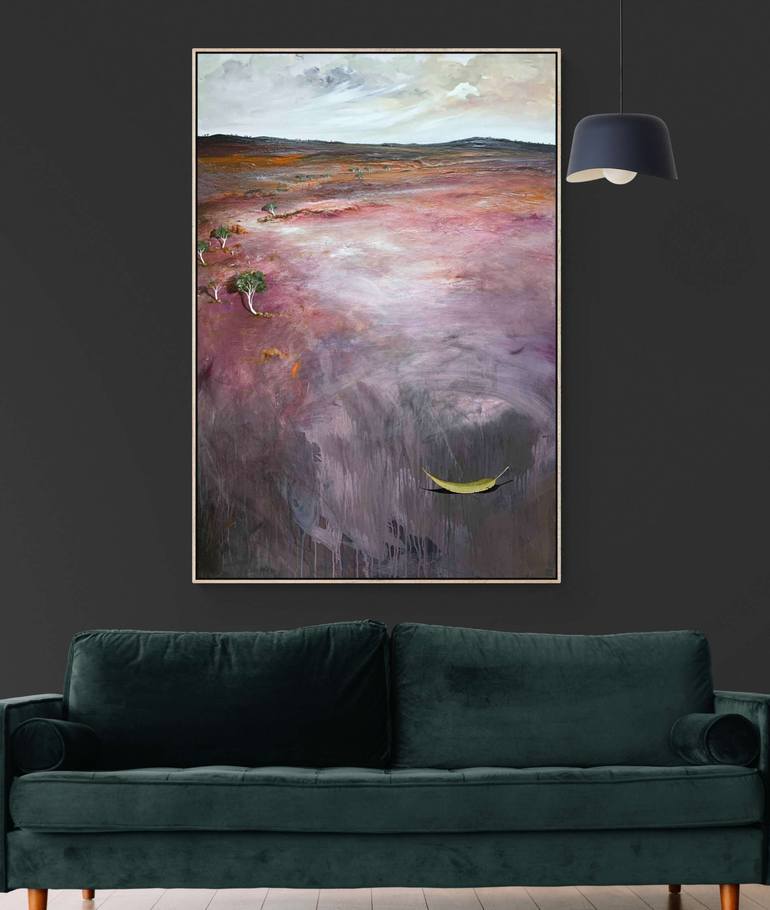 Original Abstract Landscape Painting by Tania Chanter