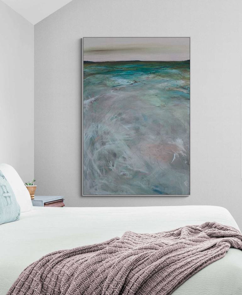 Original Abstract Seascape Painting by Tania Chanter