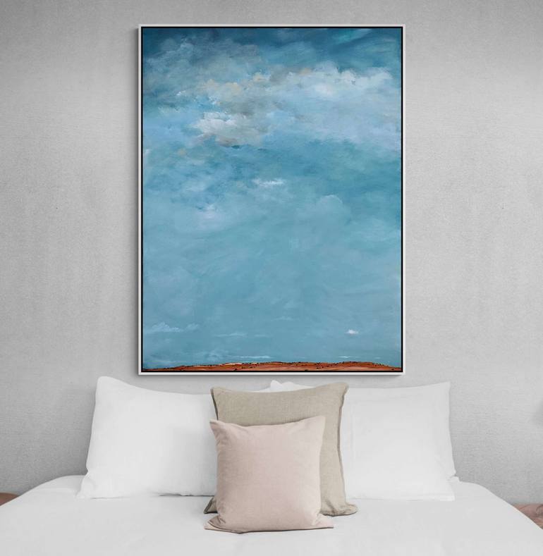 Original Abstract Landscape Painting by Tania Chanter