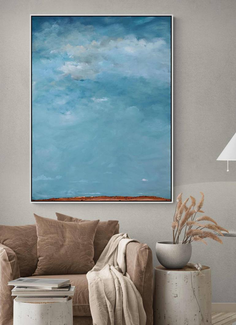 Original Abstract Landscape Painting by Tania Chanter