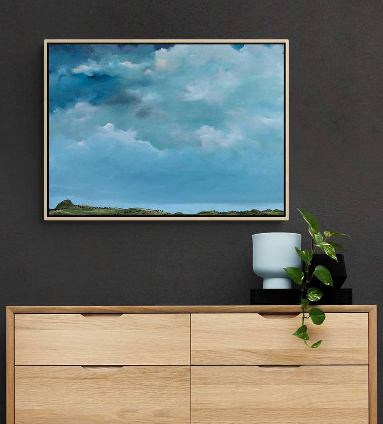 Original Abstract Landscape Painting by Tania Chanter