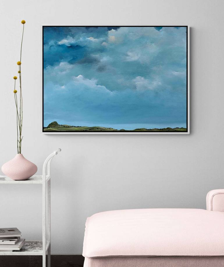 Original Abstract Landscape Painting by Tania Chanter