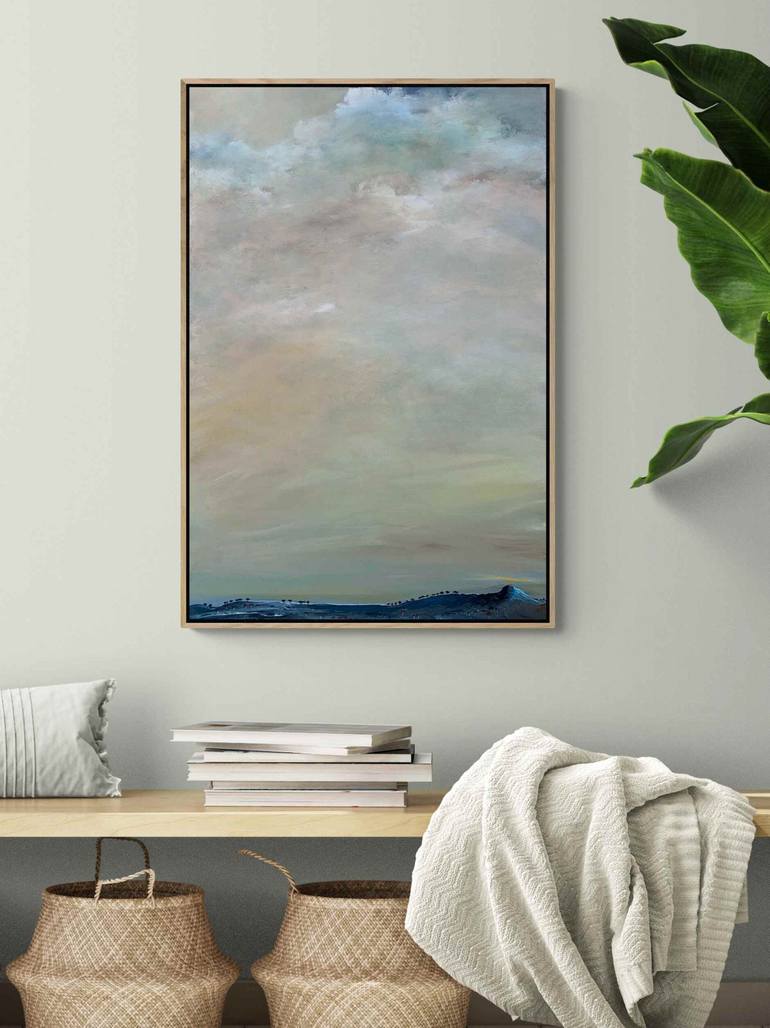 Original Abstract Landscape Painting by Tania Chanter