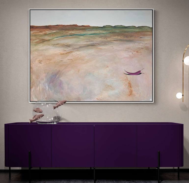 Original Abstract Landscape Painting by Tania Chanter