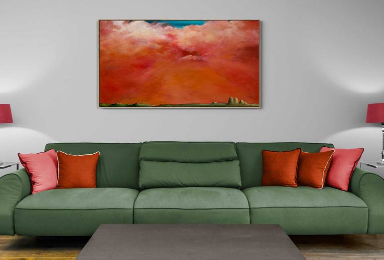 Original Abstract Landscape Painting by Tania Chanter