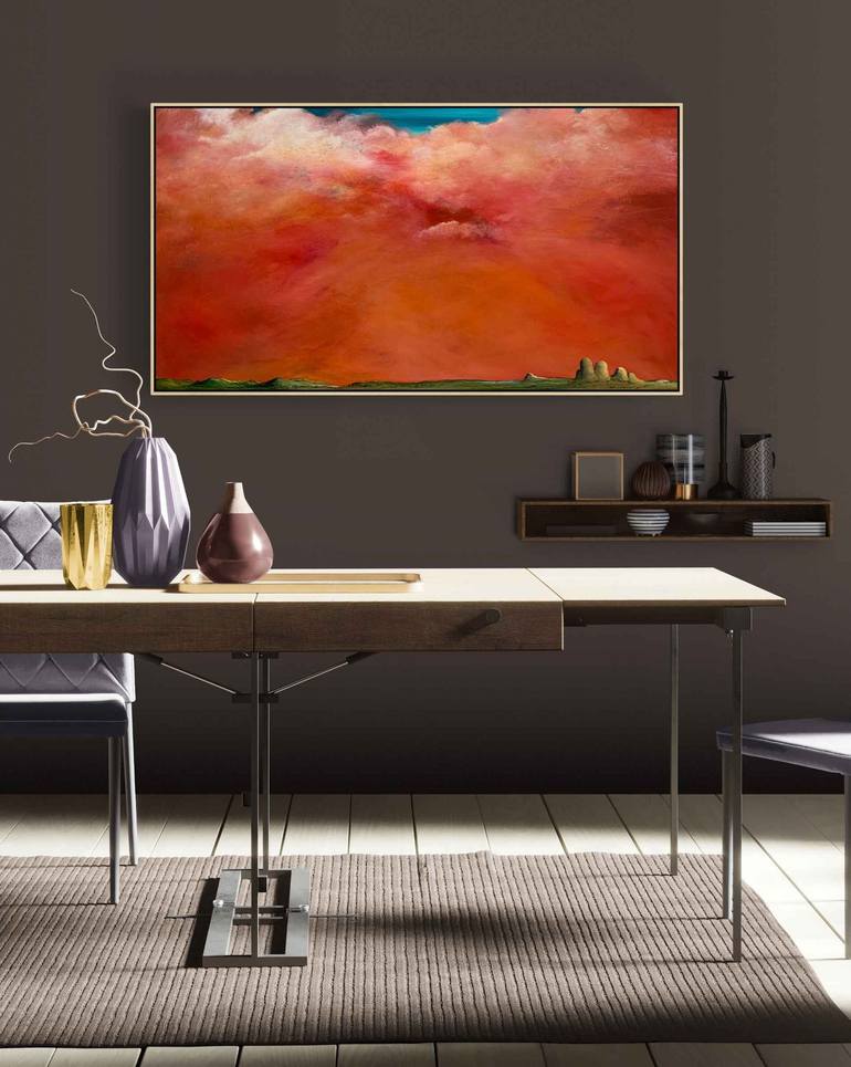 Original Abstract Landscape Painting by Tania Chanter