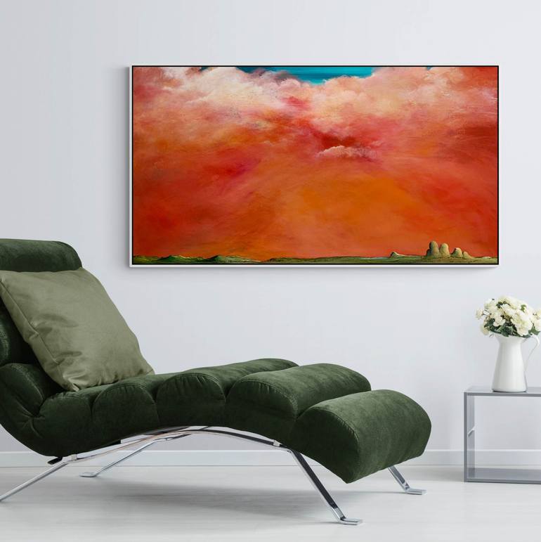 Original Abstract Landscape Painting by Tania Chanter