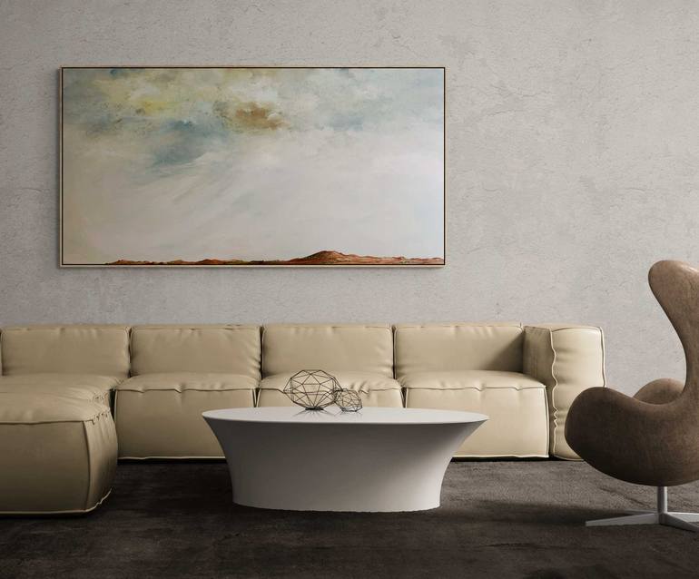 Original Abstract Landscape Painting by Tania Chanter