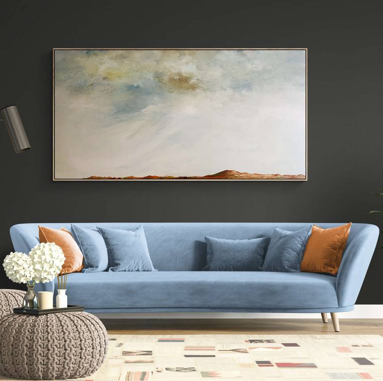 Original Abstract Landscape Painting by Tania Chanter