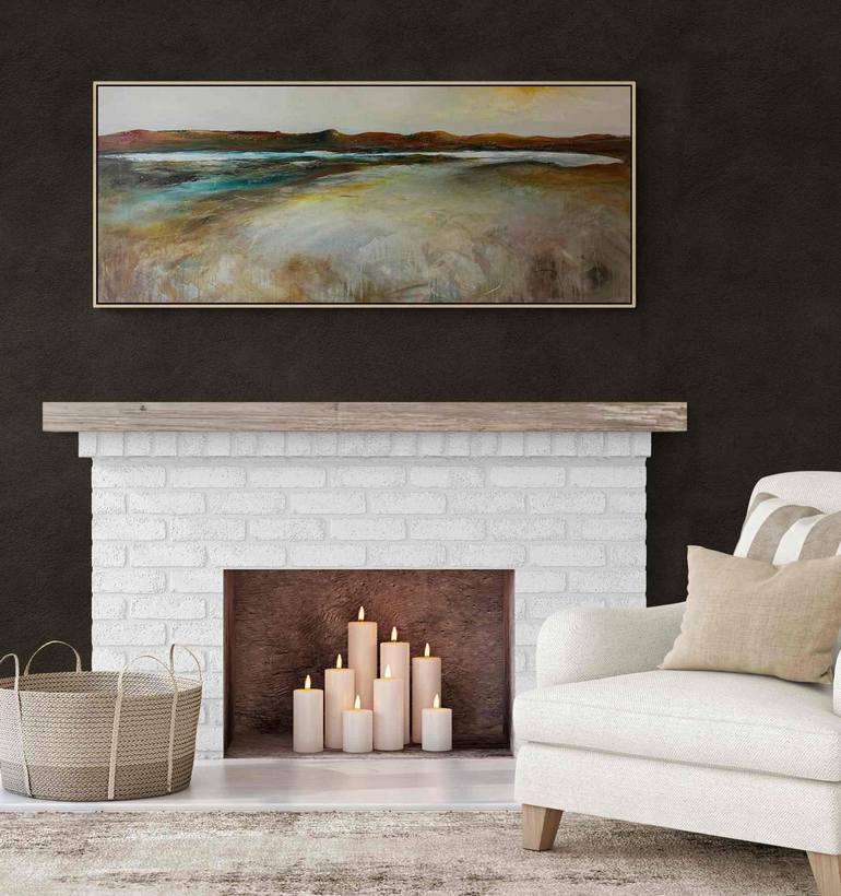 Original Abstract Landscape Painting by Tania Chanter