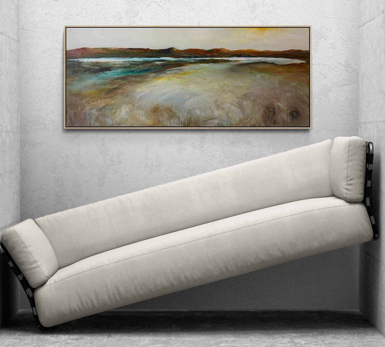 Original Abstract Landscape Painting by Tania Chanter