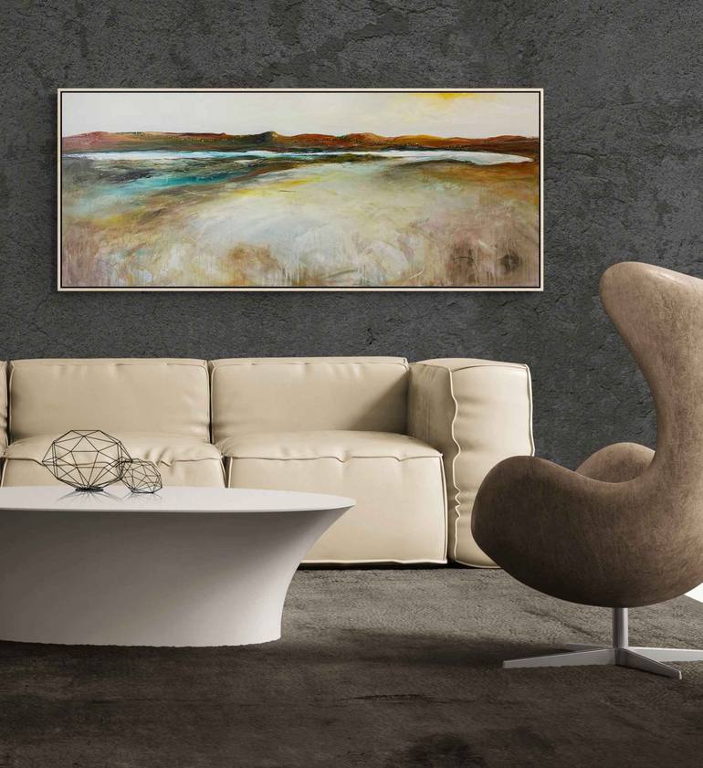 Original Abstract Landscape Painting by Tania Chanter