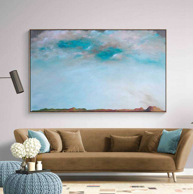 Original Abstract Landscape Painting by Tania Chanter