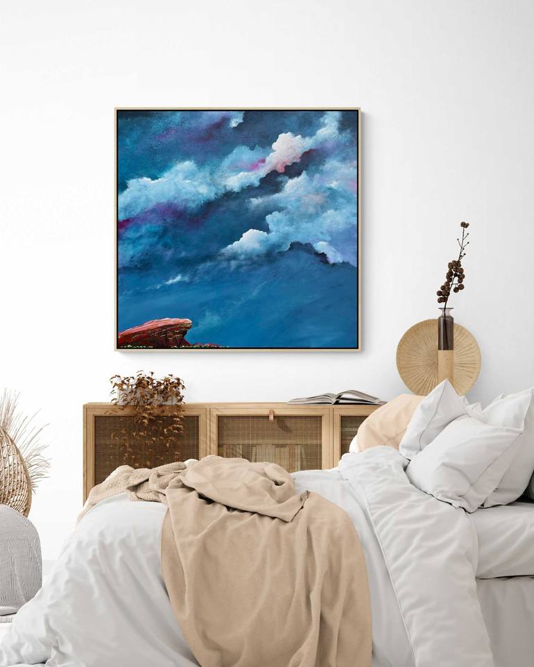 Original Abstract Landscape Painting by Tania Chanter