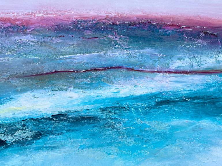 Original Abstract Seascape Painting by Tania Chanter