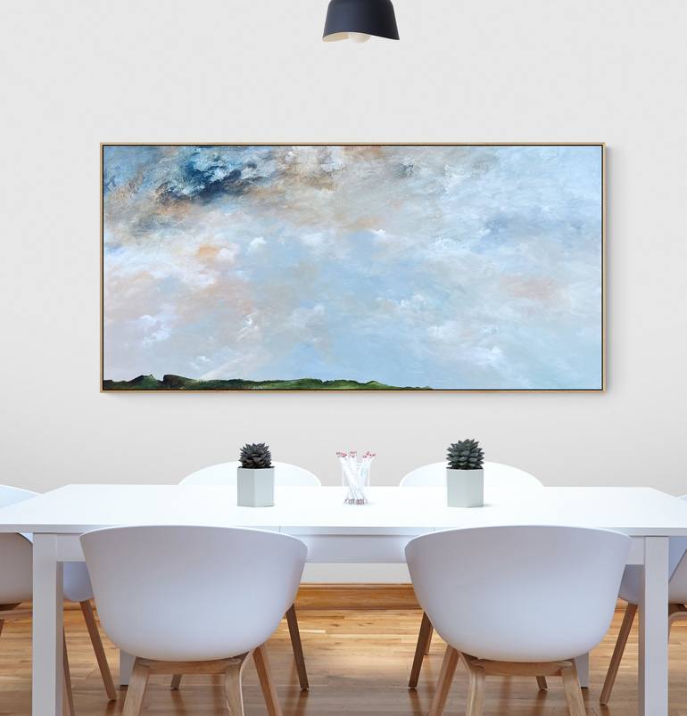 Original Abstract Landscape Painting by Tania Chanter