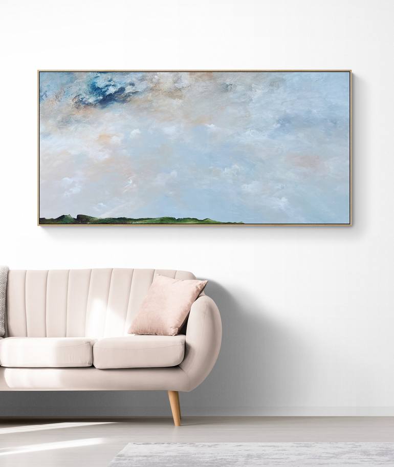 Original Abstract Landscape Painting by Tania Chanter