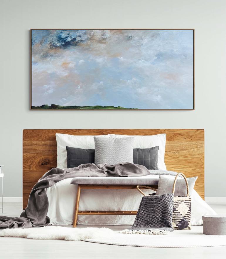 Original Abstract Landscape Painting by Tania Chanter