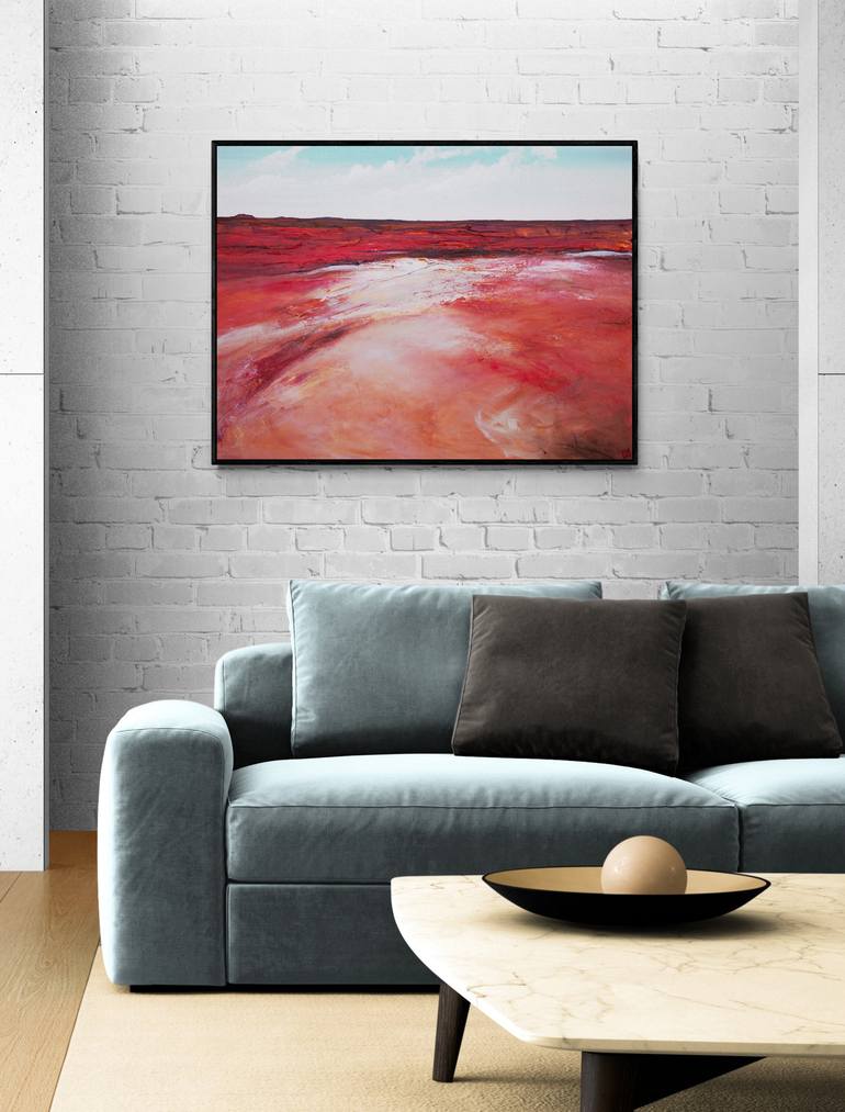 Original Abstract Landscape Painting by Tania Chanter