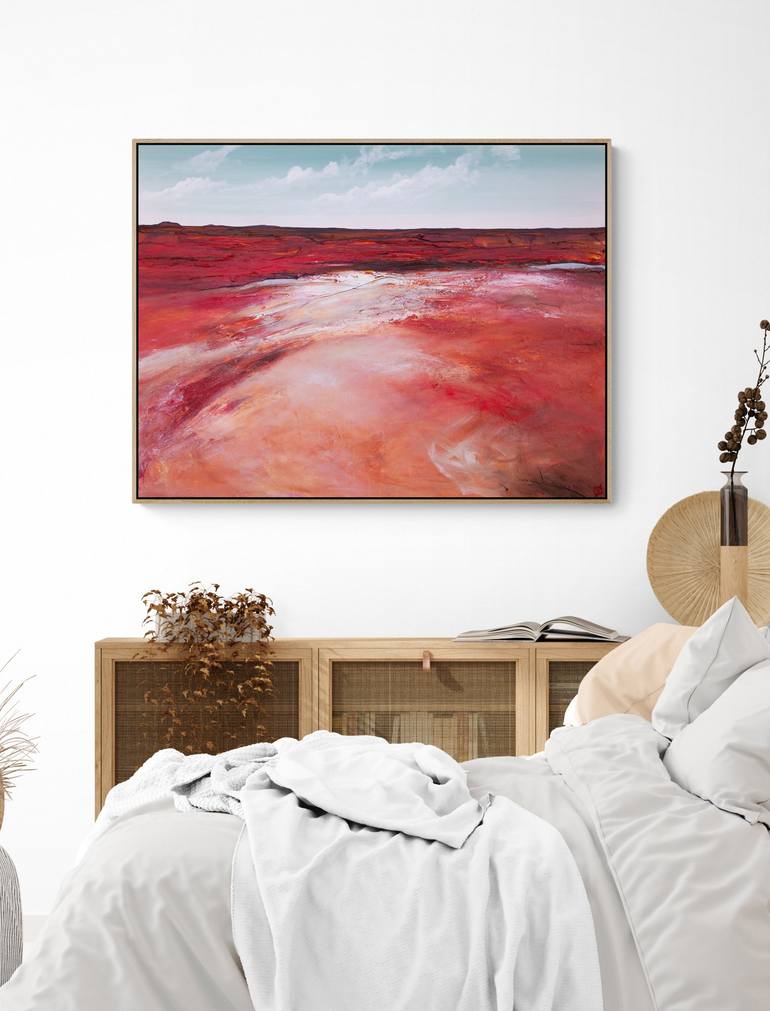 Original Abstract Landscape Painting by Tania Chanter