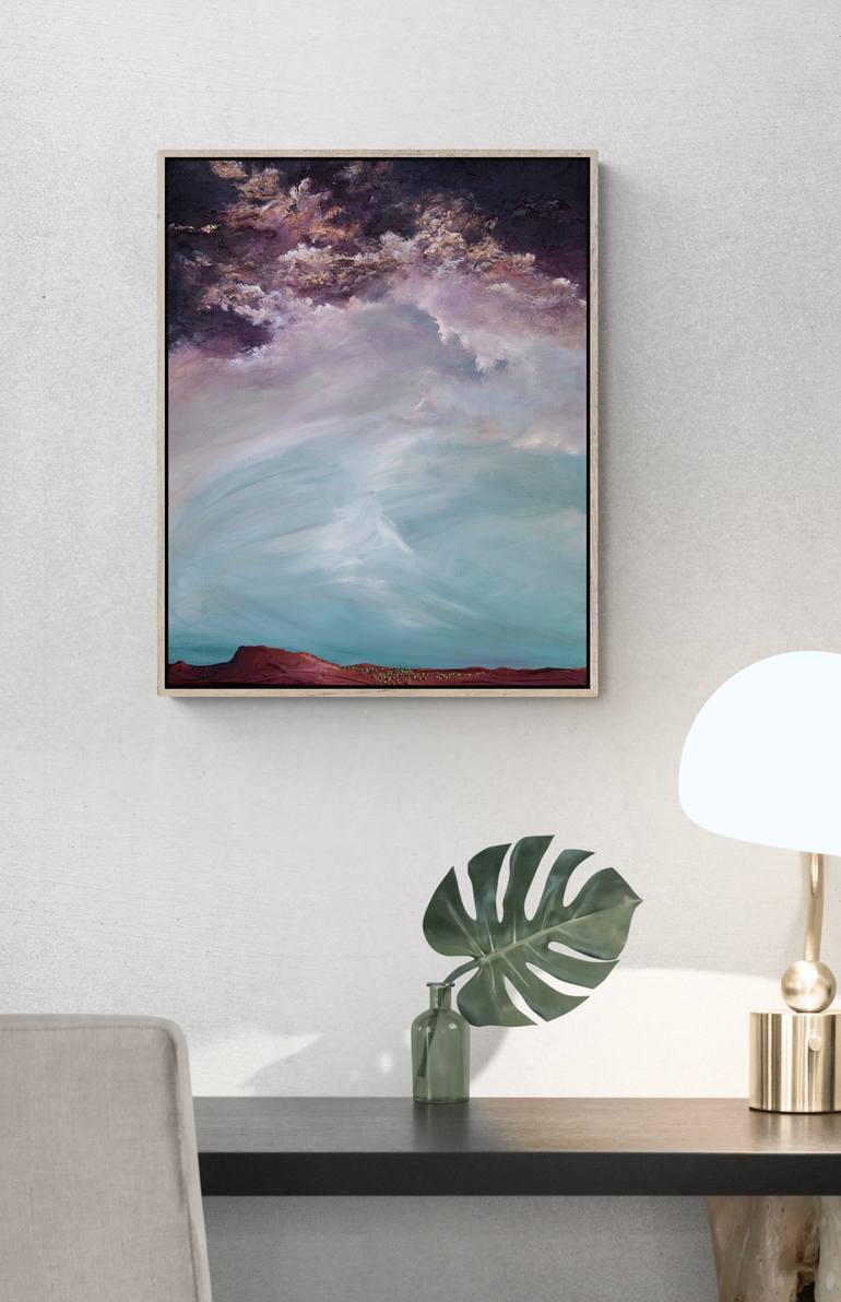 Original Abstract Landscape Painting by Tania Chanter