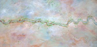 Original Abstract Aerial Paintings by Tania Chanter